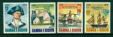 Samoa-1978-Capt-Cook-250th-Birth-Anniversary-MUH