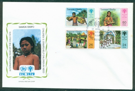 Samoa-1979-IYC-International-Year-of-the-Child-FDC-lot32119