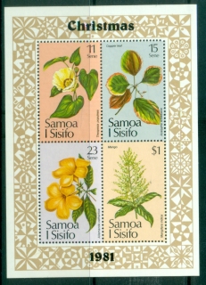 Samoa-1981-Christmas-Flowers-MS-Muh