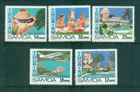 Samoa-1981-Tourism-MUH-lot54893