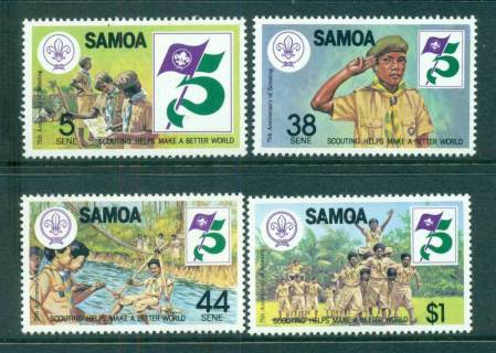 Samoa-1982-Scouts-MUH-lot54810