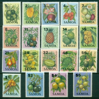 Samoa-1983-84-Local-Fruits-MLH