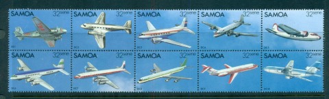 Samoa-1983-Manned-Flight-Bicentenary-Blk-10-MUH-lot54900