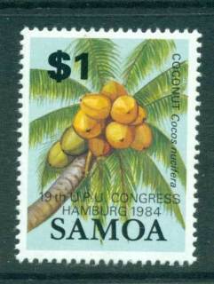 Samoa-1984-19th-UPU-Congress-Opt-MUH-lot54818