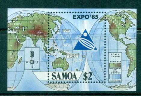 Samoa-1985-EXPO-85-Tsukuba-Japan-MUH-lot54884