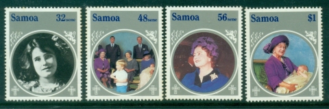 Samoa-1985-The-85th-Anniversary-of-the-Birth-of-Queen-Elizabeth-the-Queen-Mother-1900-2002-MUH