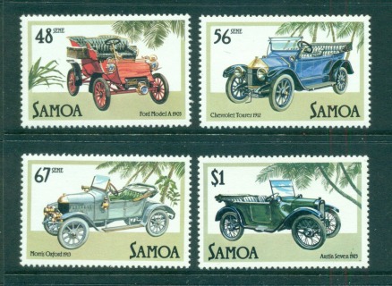 Samoa-1985-Vintage-Automobiles-MUH-lot54826