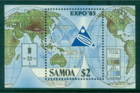 Samoa-1985-World-Fair-EXPO-85-Tsukuba-Japan-MS-MUH