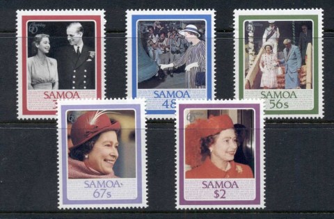 Samoa-1986-QEII-60th-Birthday-MUH