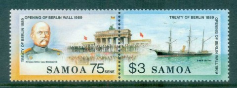 Samoa-1989-Brandenburg-Gate-pr-MUH-lot81520