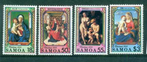 Samoa-1990-Xmas-MUH-lot54680