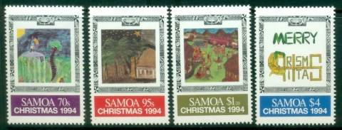 Samoa-1994-Xmas-MUH