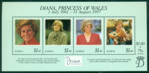 Samoa-1997-Princess-Diana-in-Memoriam-MS-MUH