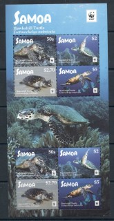 Samoa-2016-WWF-Hawksbill-Turtle-MS-small-corner-crease-BRC-MUH