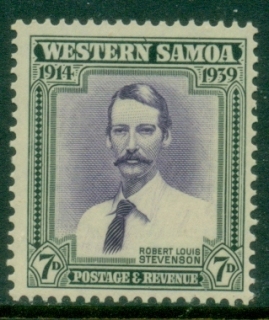 Samoa-1939-Robert-Louis-Stevenson-MUH