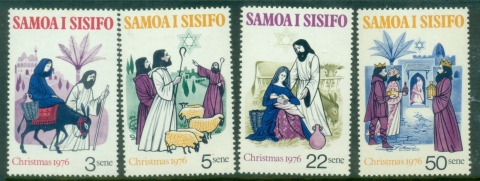 Samoa-1976-Christmas-MUH