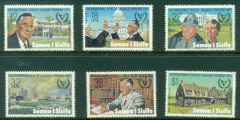Samoa-1981-International-Year-for-Disabled-Persons-President-Franklin-D.Roosevelt-Commemoration-1882-1945-MUH