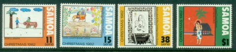Samoa-1982-Xmas-Childrens-Drawings-MLH