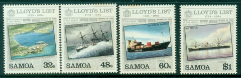 Samoa-1984-The-250th-Anniversary-of-Lloyds-List-MUH