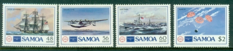 Samoa-1986-International-Stamp-Exhibition-AMERIPEX-86-Chicago-USA-MUH