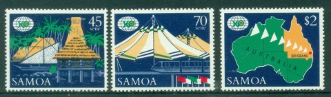 Samoa-1988-World-Fair-EXPO-88-Brisbane-Australia-MUH