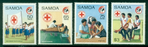 Samoa-1989-The-125th-Anniversary-of-International-Red-Cross-MUH