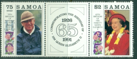 Samoa-1991-QEII-Prince-Phillip-Birthdays-MUH_2