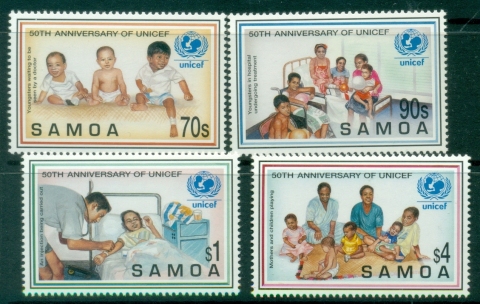Samoa-1996-UNICEF-50th-Anniversary-MUH