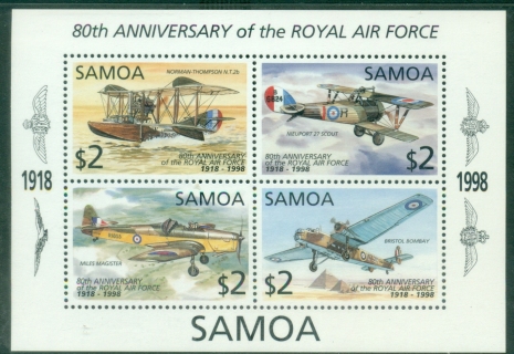 Samoa-1998-RAF-80th-Anniversary-MS-MUH