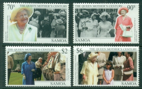 Samoa-1999-Queen-Mothers-Century-MUH