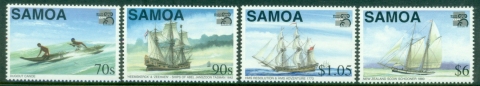 Samoa-1999-Sailing-Ships-Australia-99-MUH