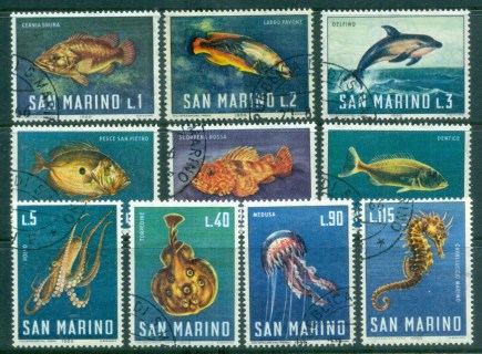 San-Marino-1966-Marine-Life