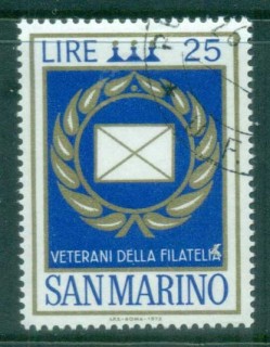 San-Marino-1972-Veterans-of-Philately-CTO