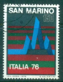 San-Marino-1976-Stamp-Exhibition