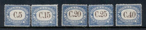 San-Marino-1925-29-Postage-Dues-Asst-MLH