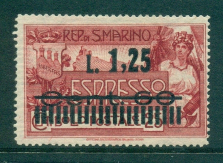 San-Marino-1927-Express-Opt-MLH-lot40307