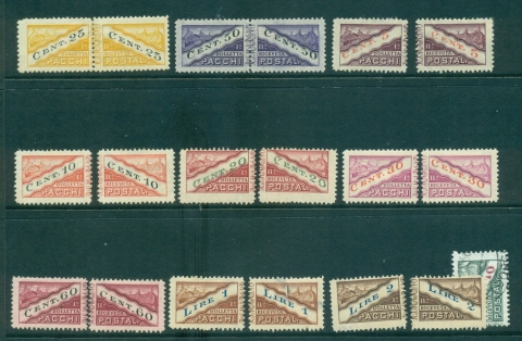 San-Marino-1945-48-Parcel-Post-asst-MLH-FU-lot40313