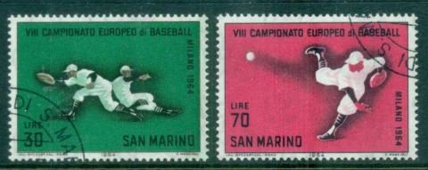 San-Marino-1964-European-Baseball