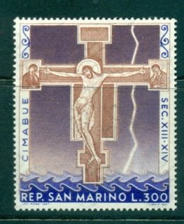 San-Marino-1967-Crucifix-of-Santa-Croce-MUH-lot40117