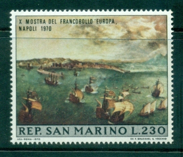 San-Marino-1970-Naples-Stamp-Exhibition-MUH-lot40129