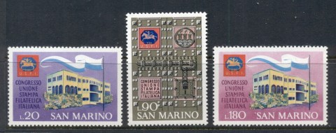 San-Marino-1971-Italian-Philatelic-Press-MLH