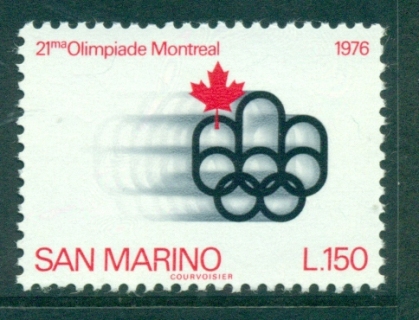 San-Marino-1976-Montreal-Olympics-MUH-lot40174