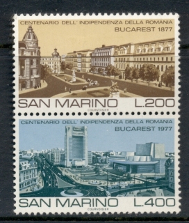 San-Marino-1977-Romanian-Independence-MLH