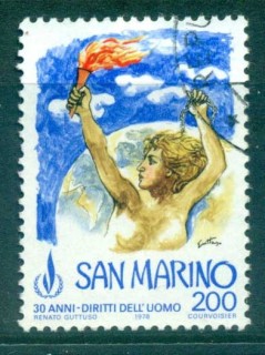 San-Marino-1978-Human-Rights-CTO