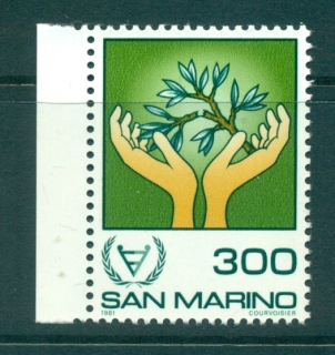 San-Marino-1981-Year-of-the-Disabled-MUH-lot40219