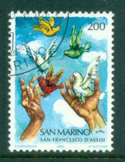 San-Marino-1982-St-Francis-of-Assisi-CTO