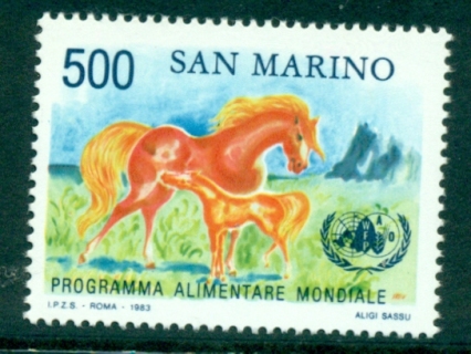 San-Marino-1983-World-Food-Program-MUH-lot40247