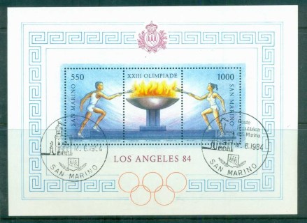 San-Marino-1984-Summer-Olympics