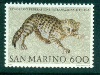 San-Marino-1985-Feline-Federation-Congress-MUH-lot40261