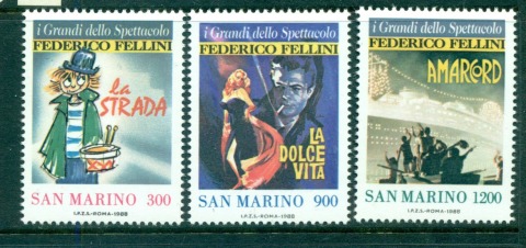 San-Marino-1988-Fellini-Posters-MUH-lot58765